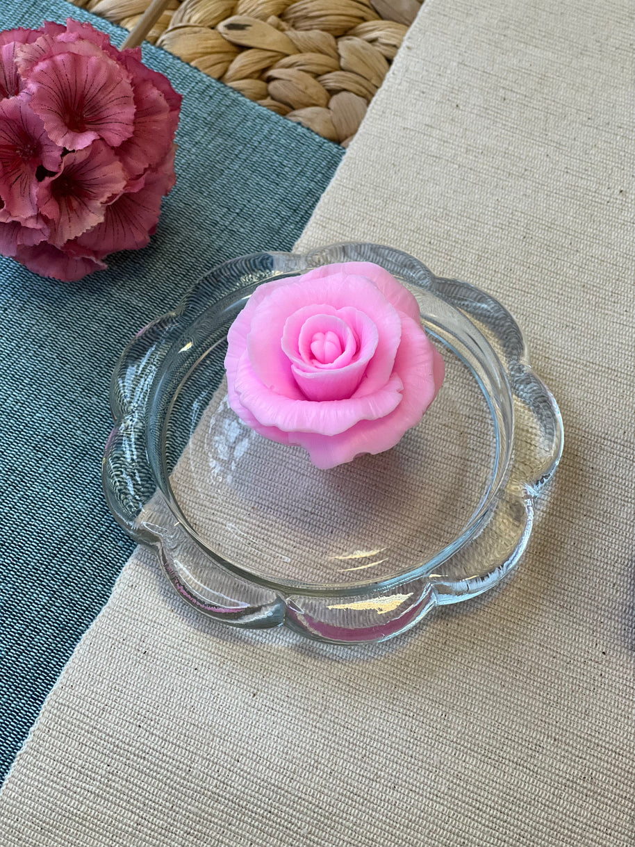 Silikona forma "Alpu roze" (izmērs S)