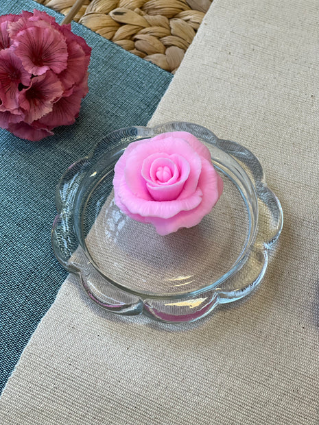 Silikona forma "Alpu roze" (izmērs S)