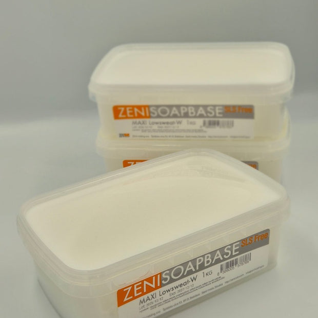 Baltā ziepju bāze "ZENISOAPBASE" SLS Free, 1kg - Magic Garden