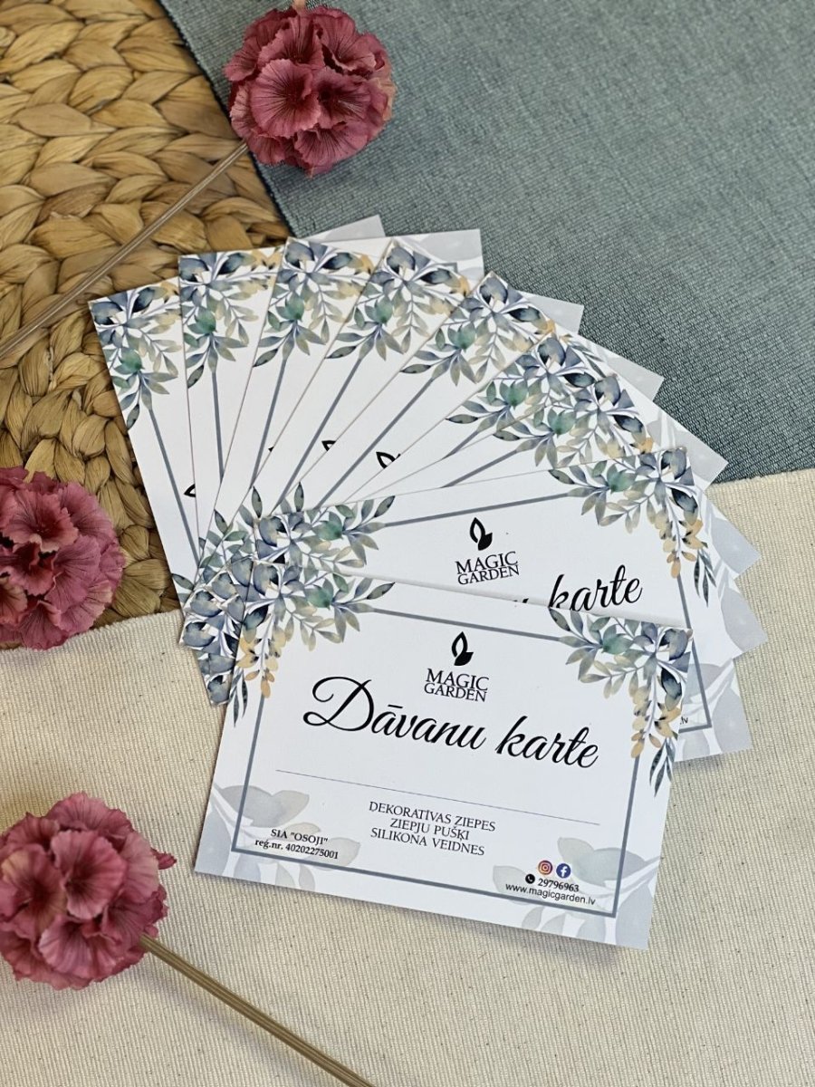 Dāvanu karte - Magic Garden