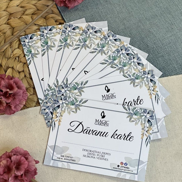 Dāvanu karte - Magic Garden