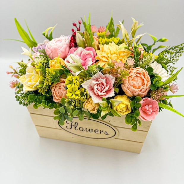 Individuāli veidots ziepju pušķis (M izmērs) - MagicGarden Store