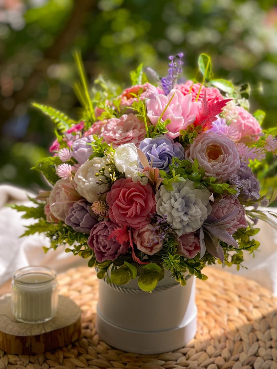 Ziepju pušķis "Klusa romance" - MagicGarden Store