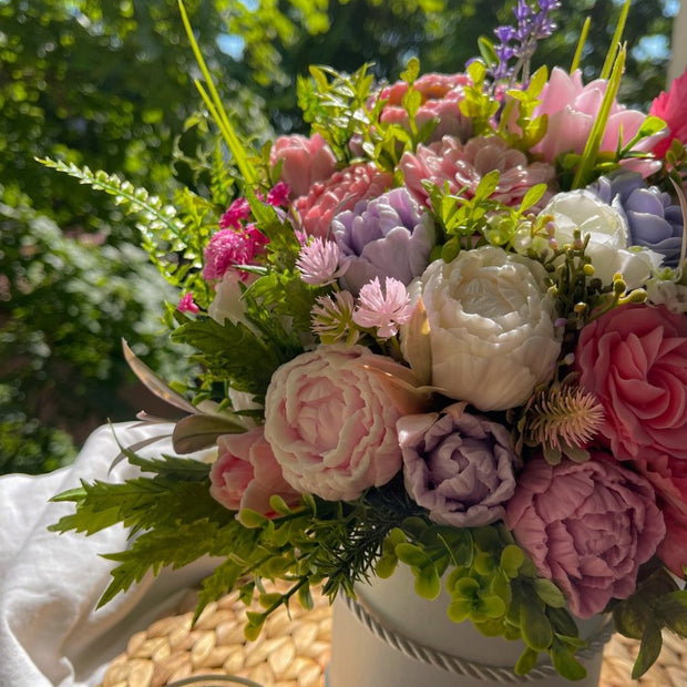 Ziepju pušķis "Klusa romance" - MagicGarden Store